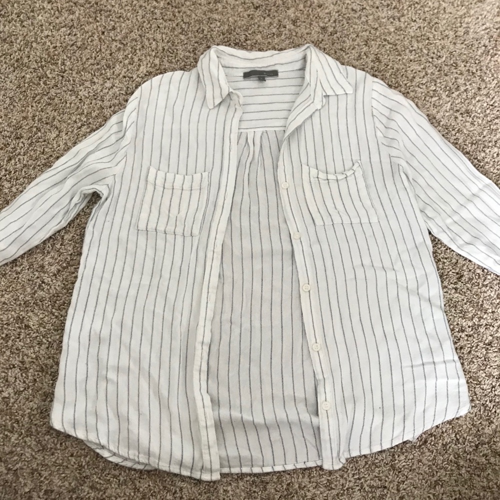 vintage button down